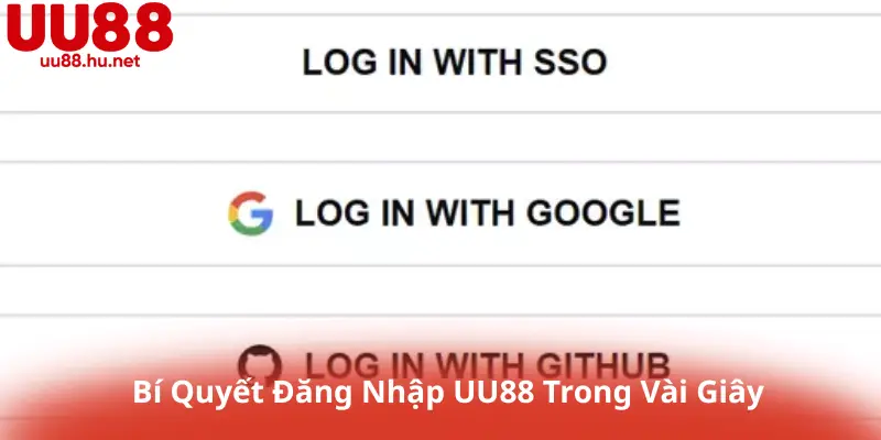 Bí Quyết Đăng Nhập UU88 Trong Vài Giây